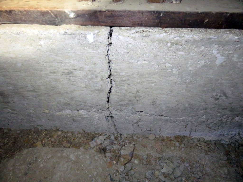 All raised foundations have some cracks, it is the extent of the crack and how it moves that can determine the possibility of an issue or need for repair.